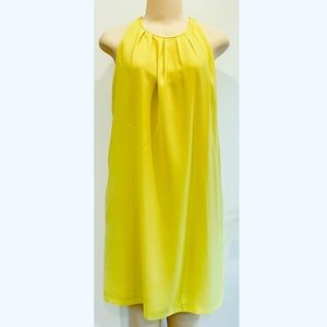 🦋HP!!🦋 {BCBG•MAXAZARIA} CITRON DRESS W/POCKETS